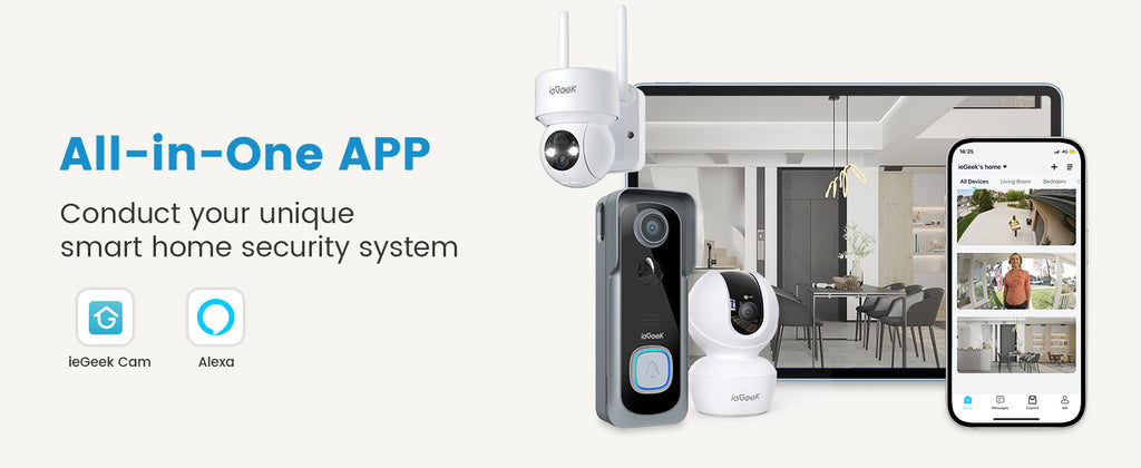 Smart Video Doorbell 2K WiFi Camera With Chime