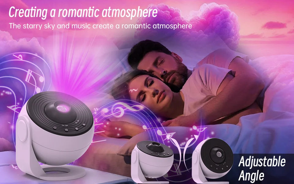 Galaxy Projector Light Star Projector Night Lamp