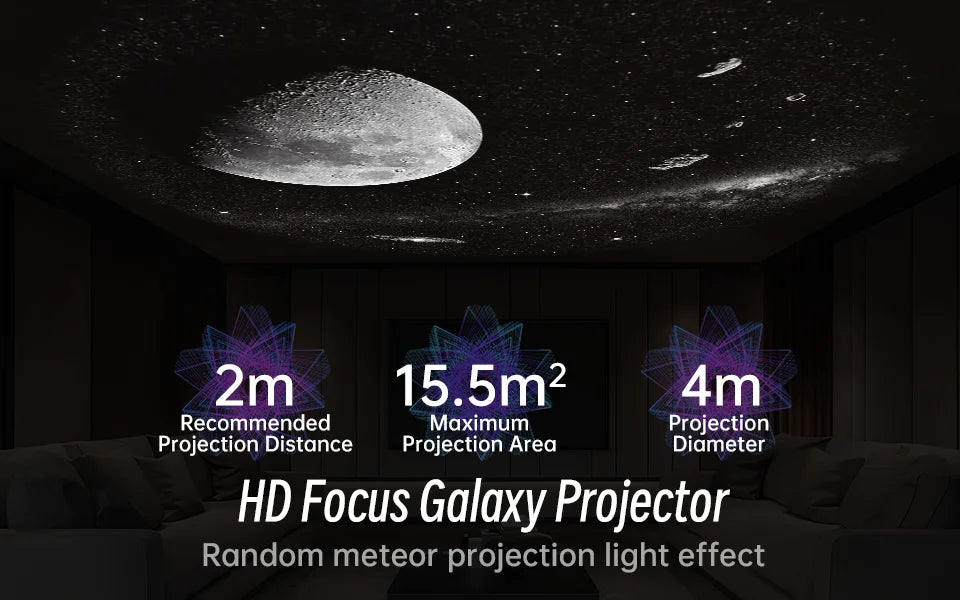 Galaxy Projector Light Star Projector Night Lamp