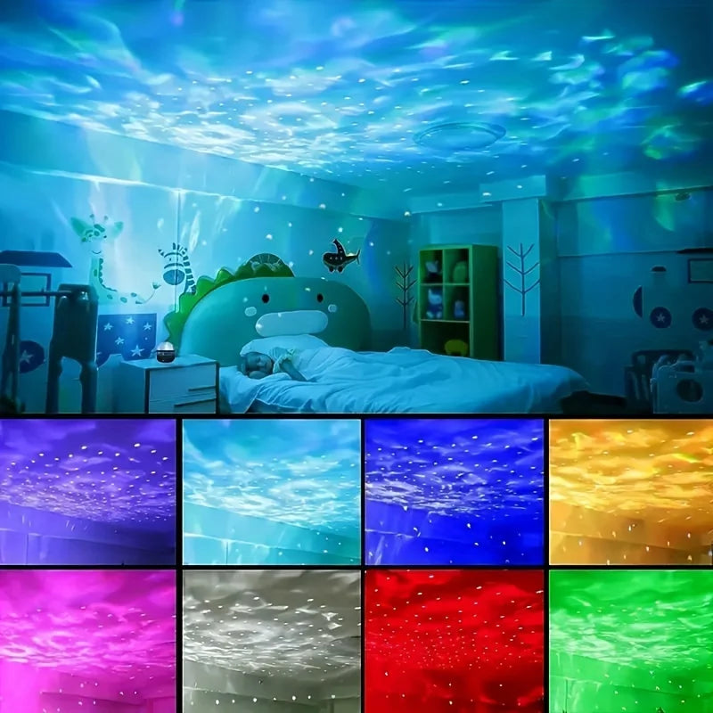 Galaxy Projector Aurora RGB Night Light USB