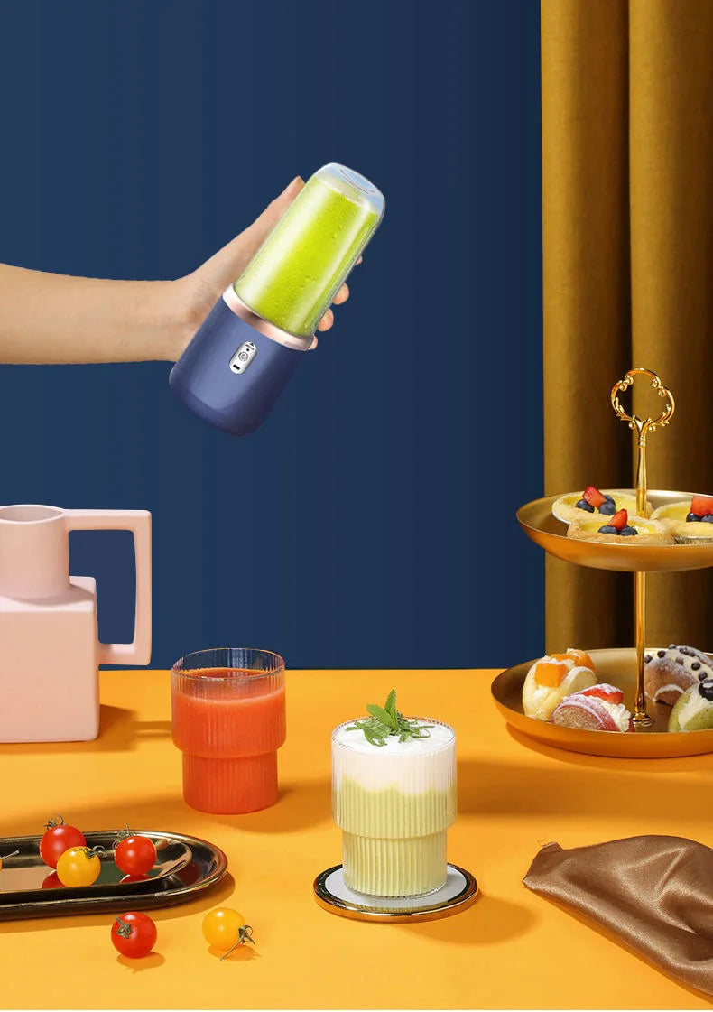 Portable Juicer Blender 400ml USB Smoothie Cup