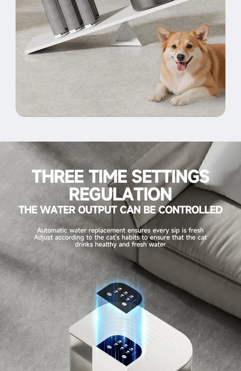 Smart Pet Water Dispenser 4.5L Automatic Fountain