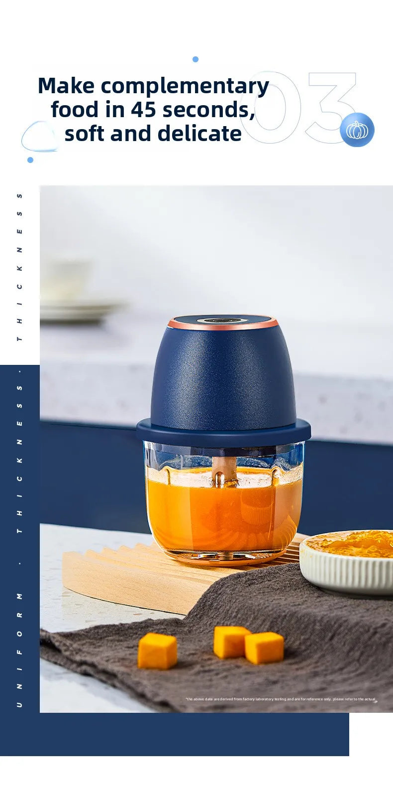 Electric Food Chopper 350ML USB Meat Grinder