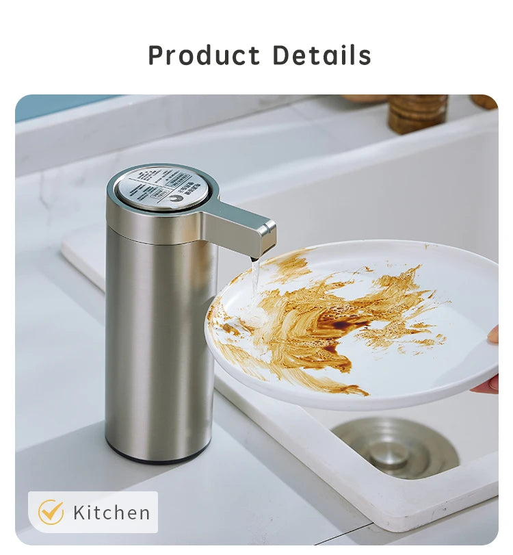 Automatic Soap Dispenser Smart Sensor Stainless Steel