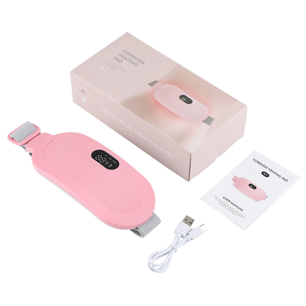 Menstrual Heating Pad Rechargeable Heat Relief Belt