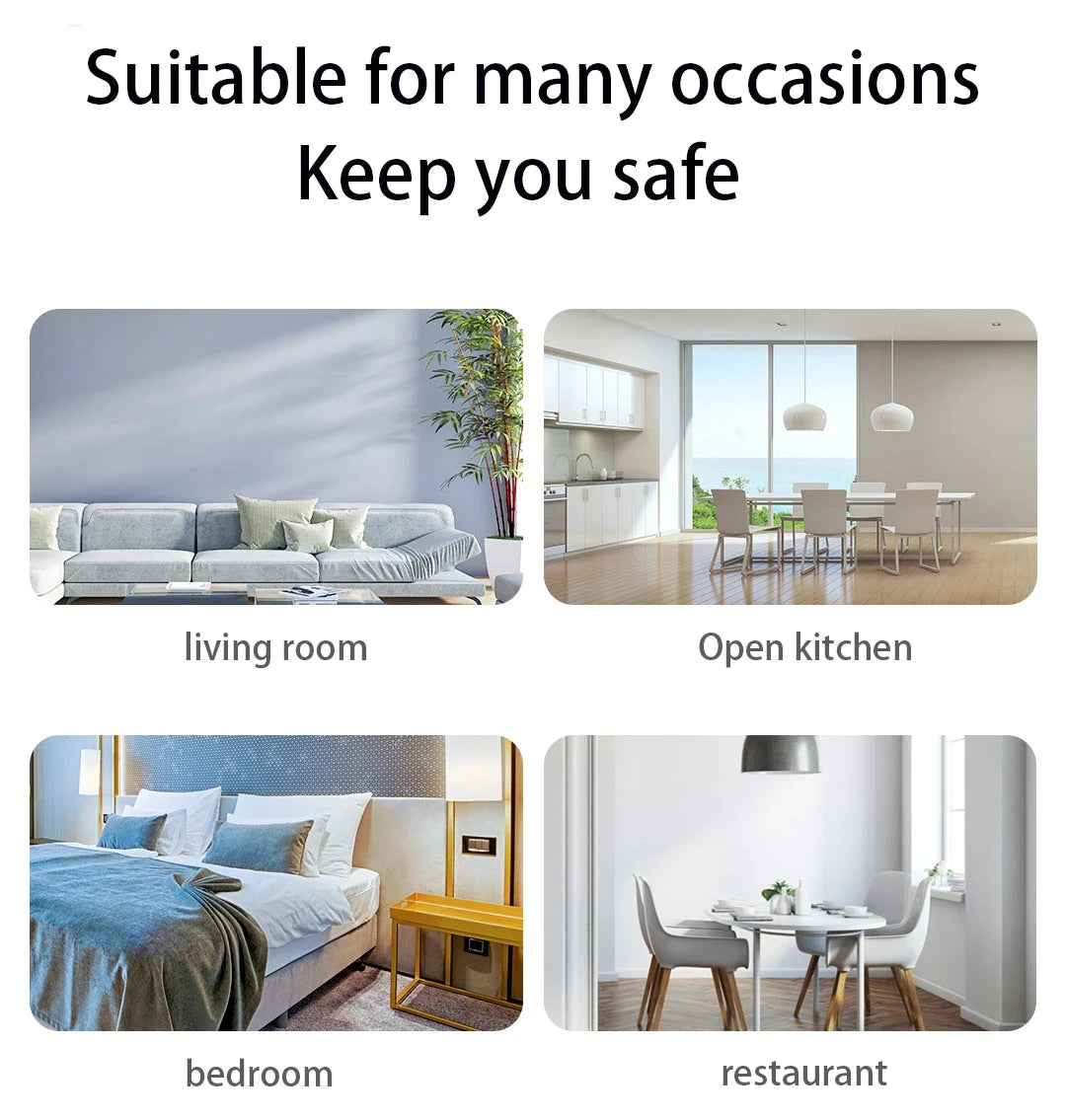 Smart Smoke Detector Xiaomi Fire Alarm Sensor