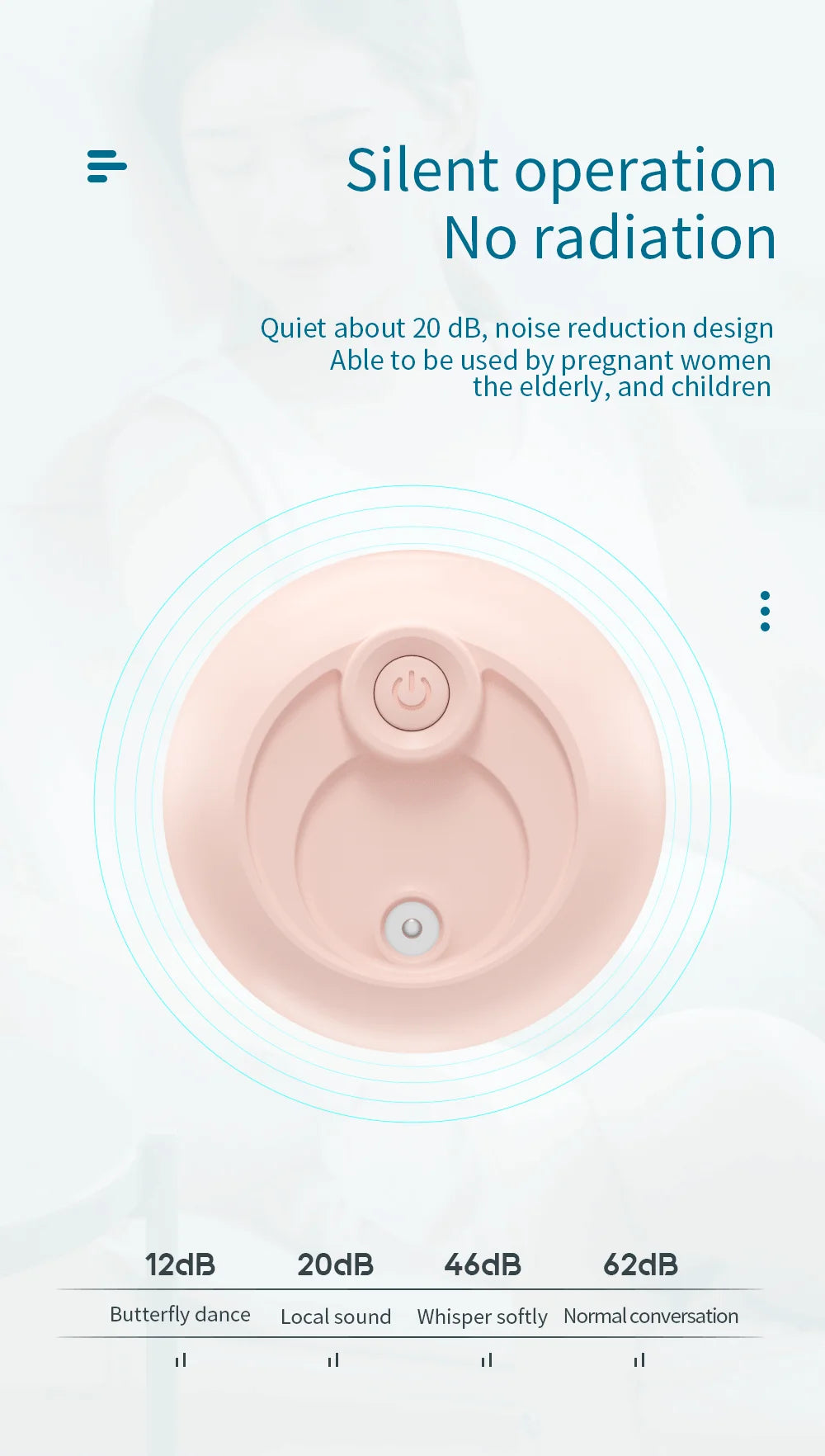 Mini Air Humidifier USB Aroma Diffuser LED Lamp