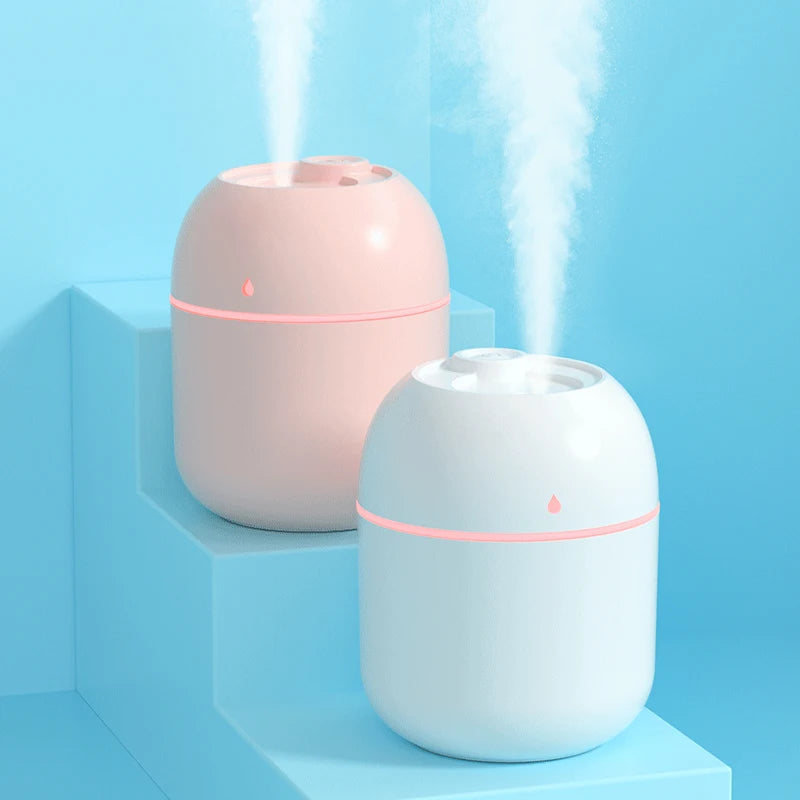 Mini Air Humidifier USB Aroma Diffuser LED Lamp