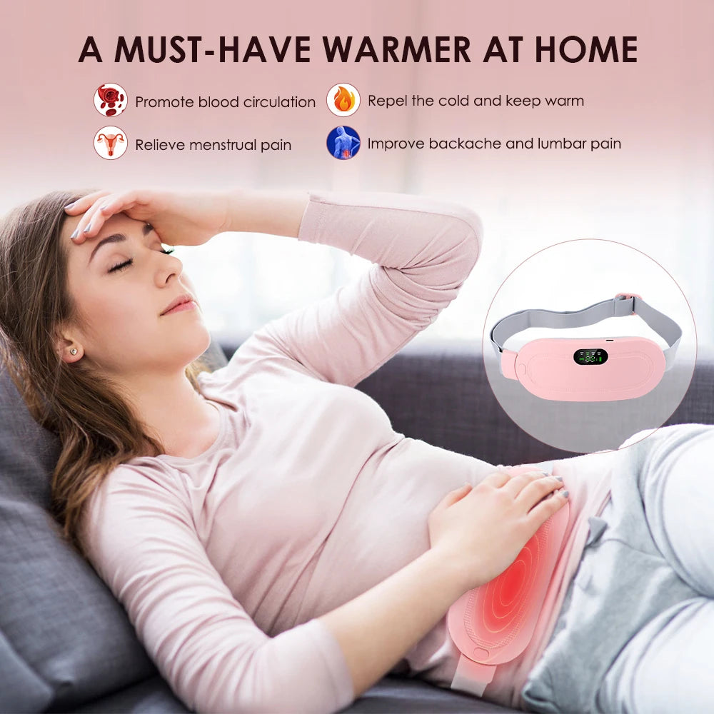 Menstrual Heating Pad Rechargeable Heat Relief Belt