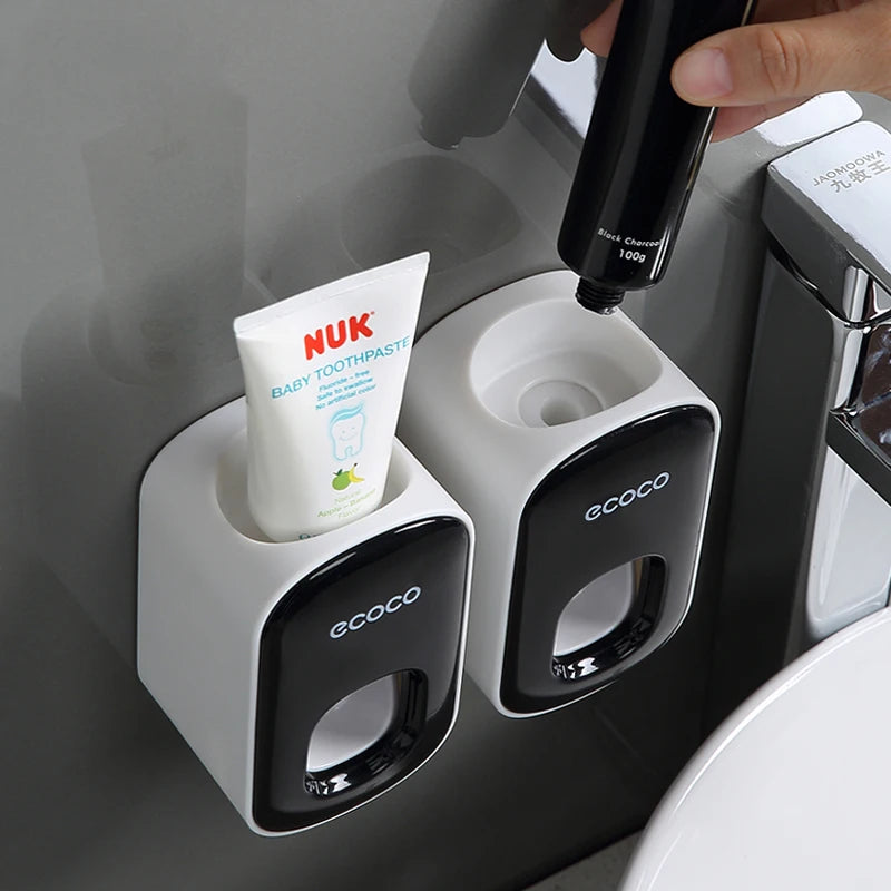Automatic Toothpaste Dispenser Wall Mounted Holder