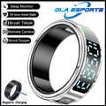 Smart Ring With Display Screen Health Tracker