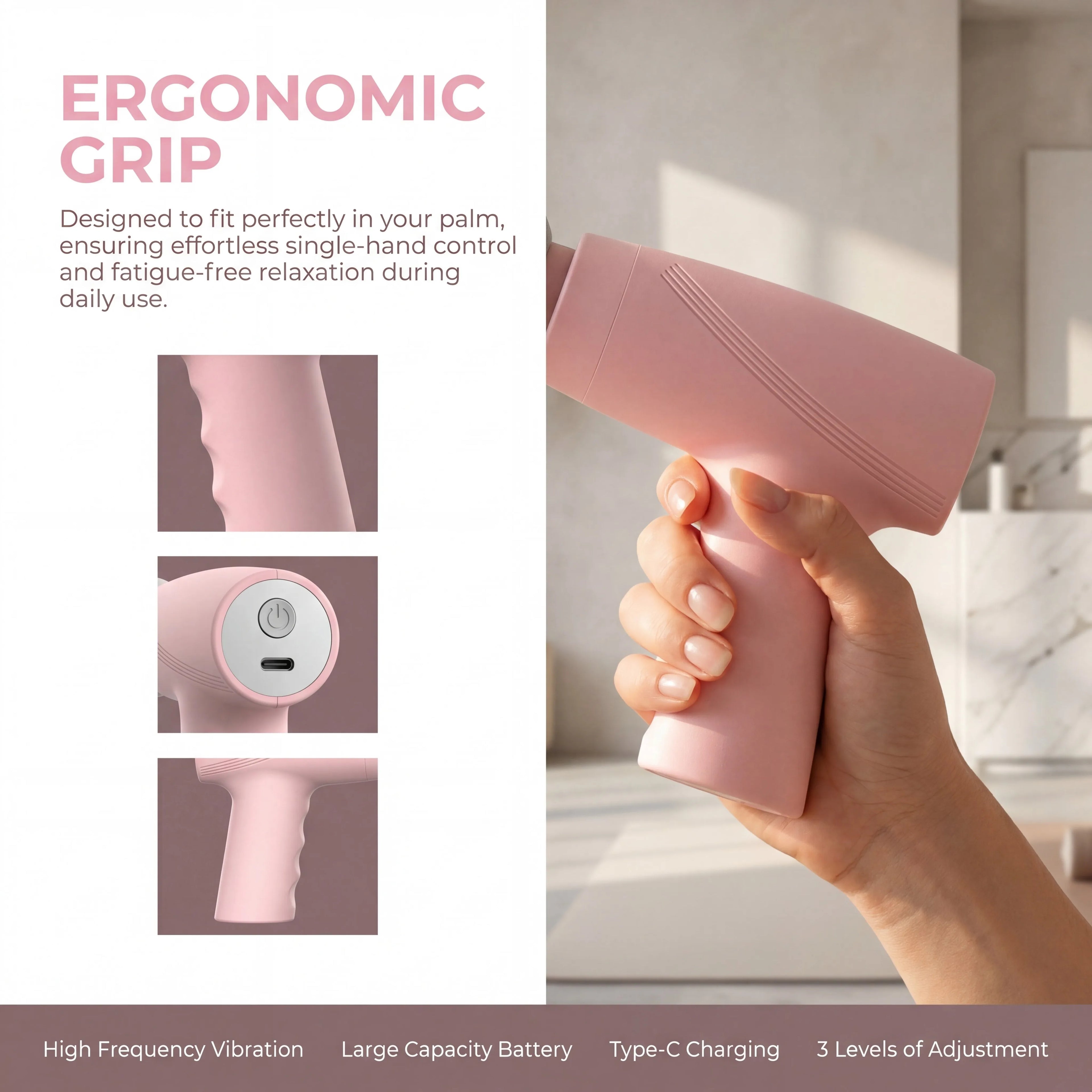 Massage Gun Portable Mini Deep Tissue Muscle Massager