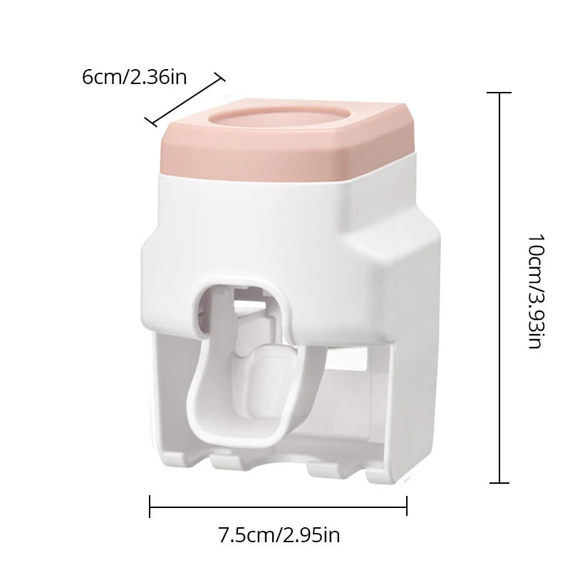 Automatic Toothpaste Dispenser Wall Mount Holder