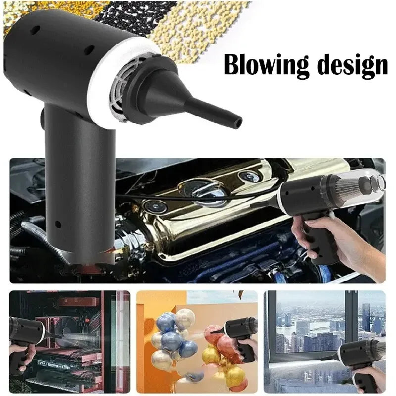 Wireless Car Vacuum Cleaner Mini Wet Dry Vacuum