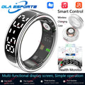 Smart Ring with Display Screen Health Tracker