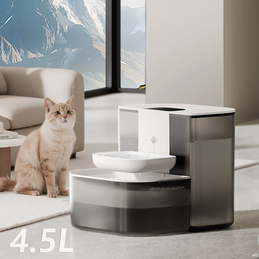 Smart Pet Water Dispenser 4.5L Automatic Fountain