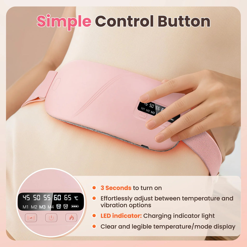 Menstrual Heating Pad Rechargeable Heat Relief Belt