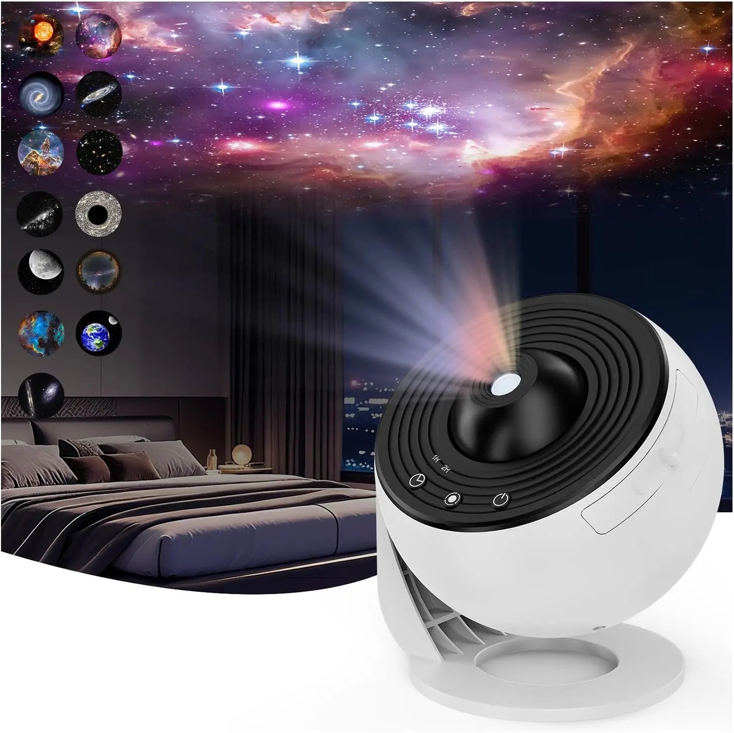 Galaxy Projector Light Star Projector Night Lamp