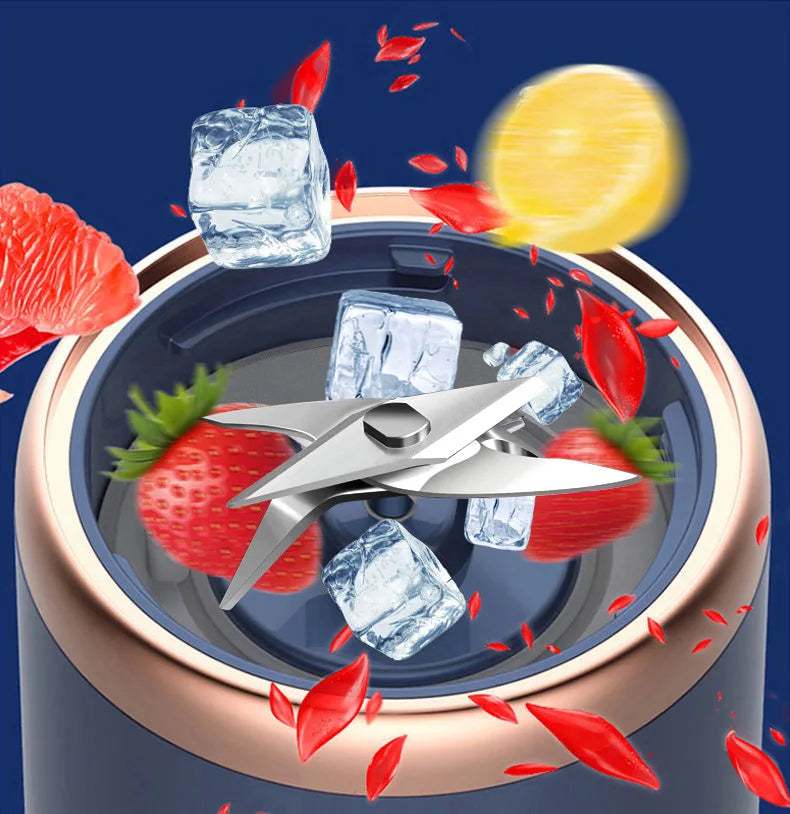 Portable Juicer Blender 400ml USB Smoothie Cup