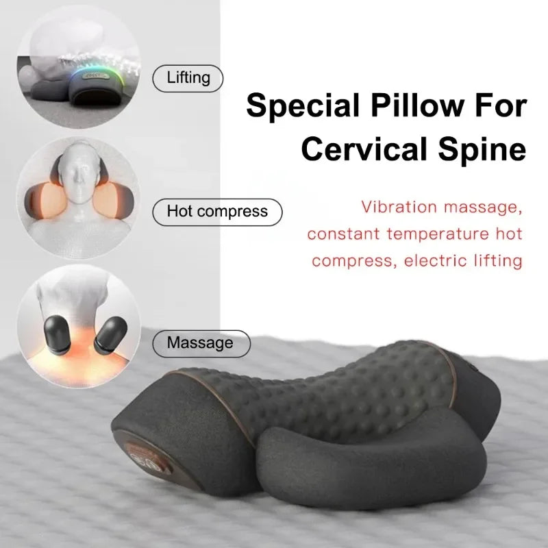 Neck Massager Pillow Electric Heating Support