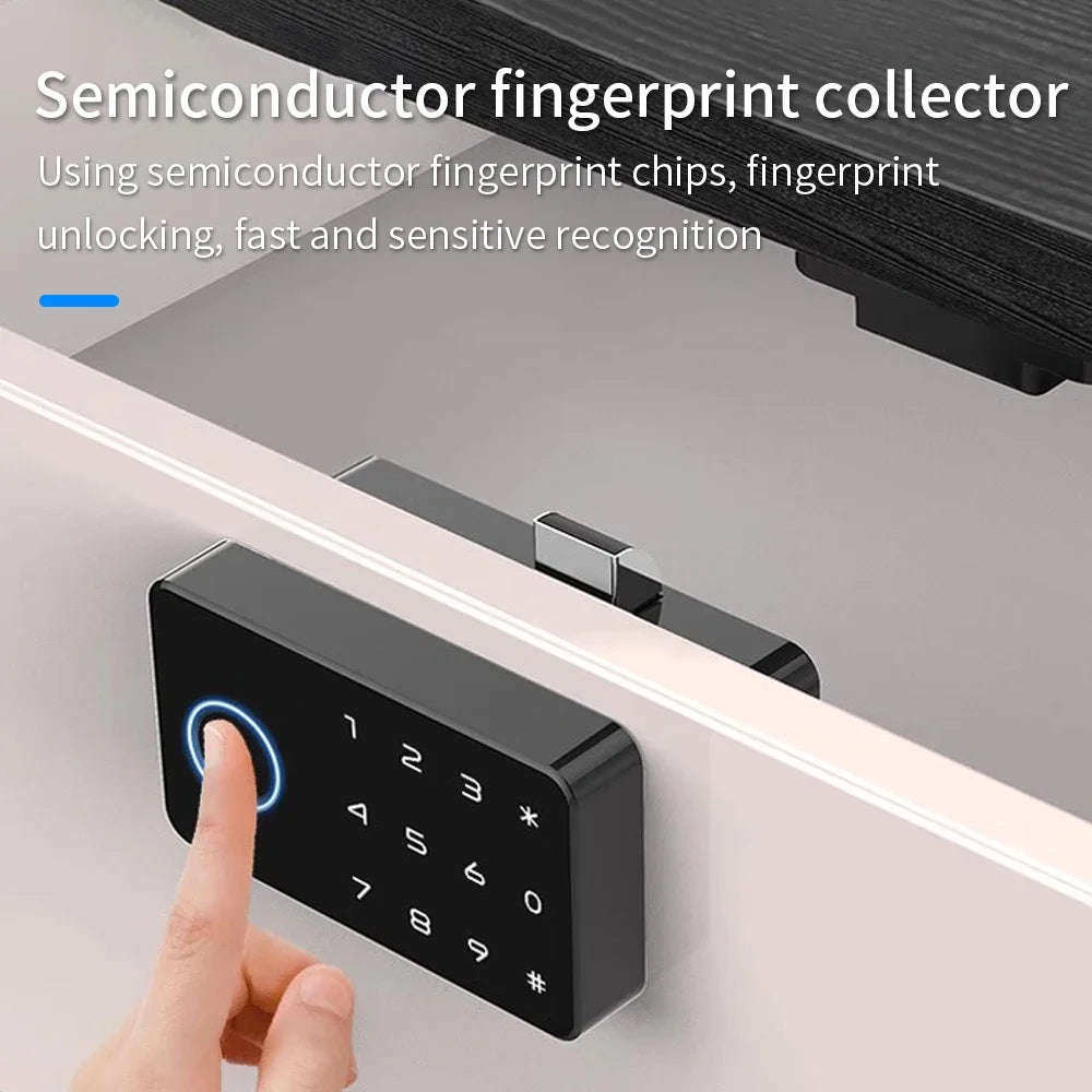 Smart Fingerprint Cabinet Lock Keyless Door Lock