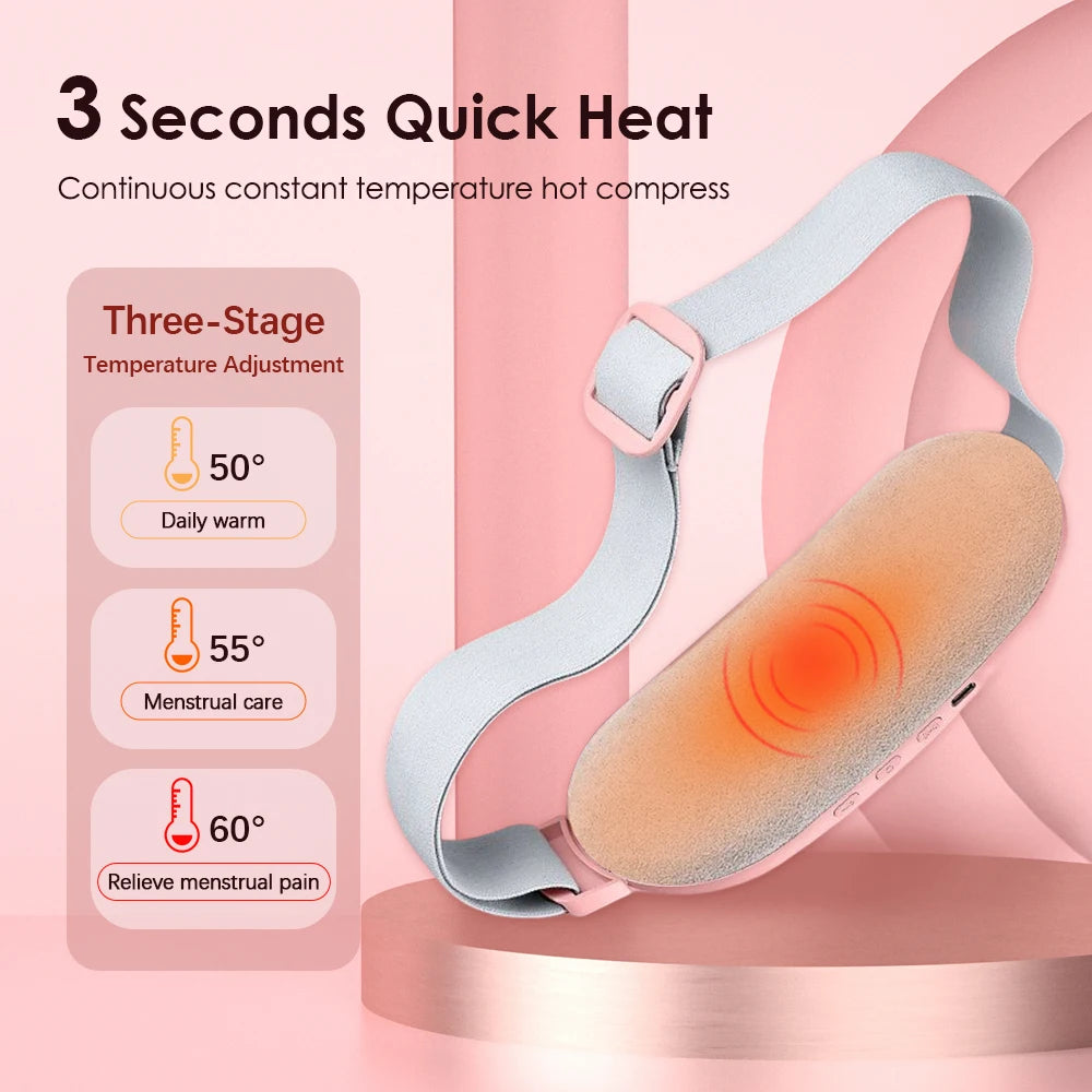 Menstrual Heating Pad Rechargeable Heat Relief Belt
