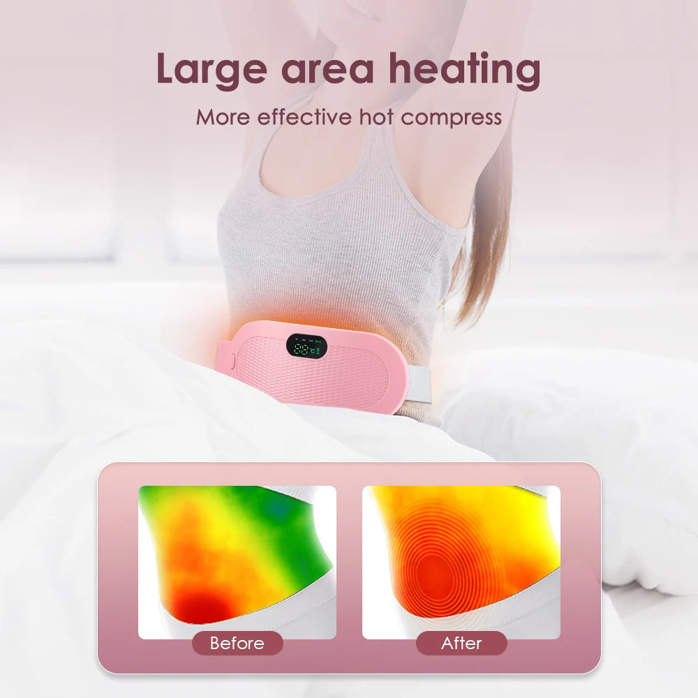 Menstrual Heating Pad Rechargeable Heat Relief Belt