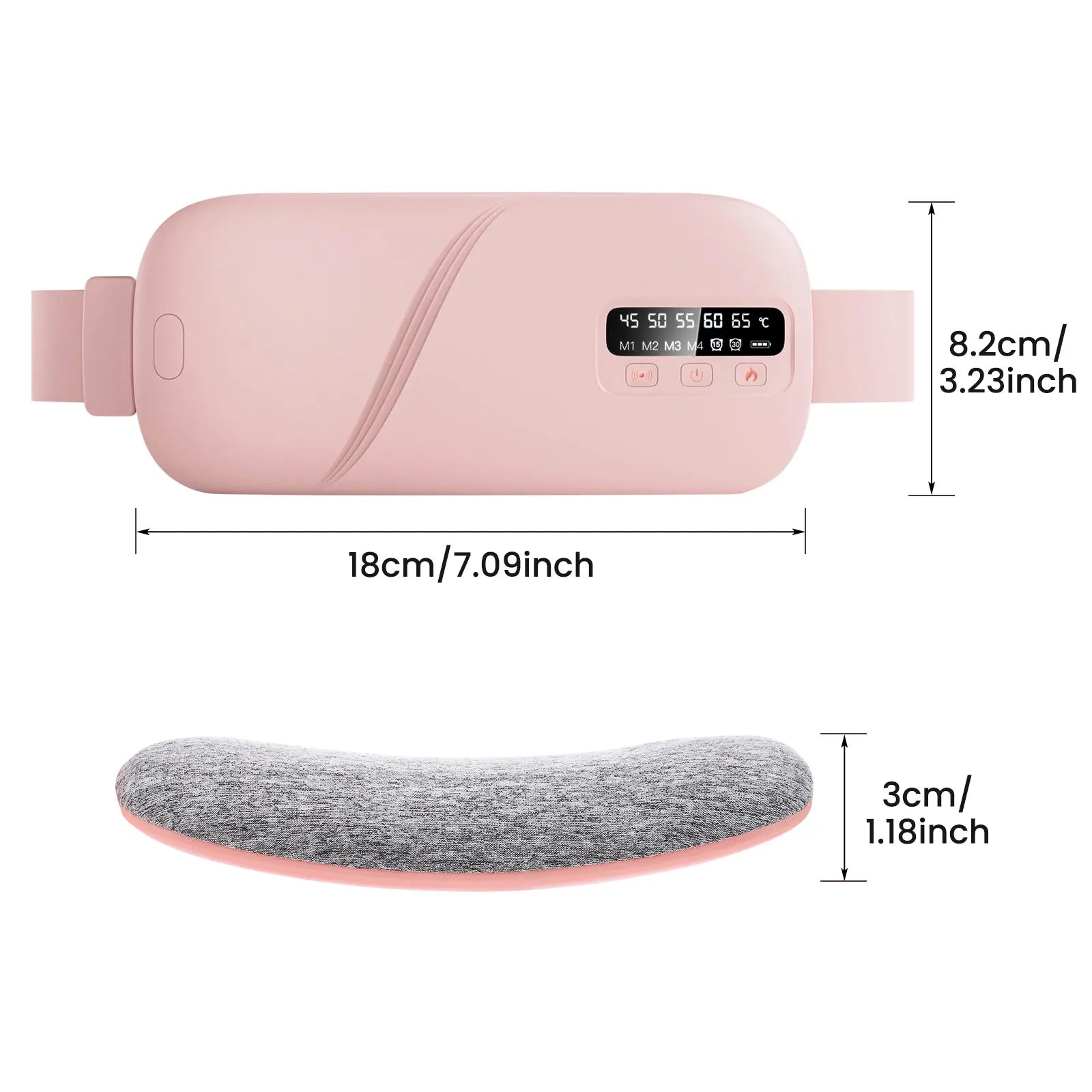 Menstrual Heating Pad Rechargeable Heat Relief Belt
