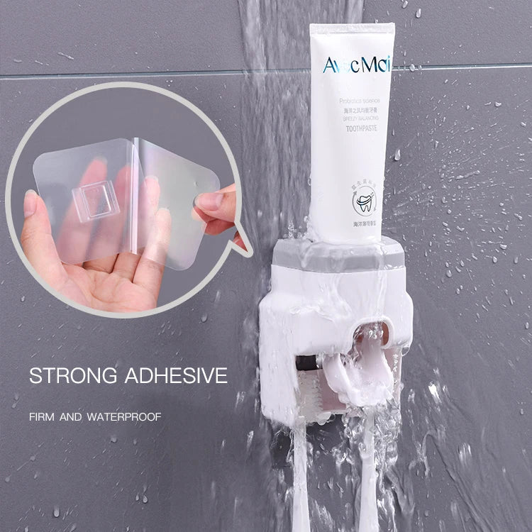 Automatic Toothpaste Dispenser Wall Mount Holder