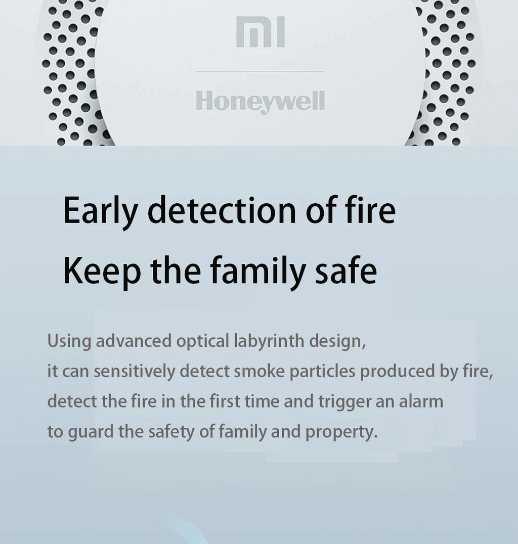 Smart Smoke Detector Xiaomi Fire Alarm Sensor