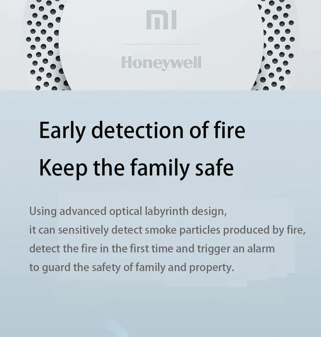 Smart Smoke Detector Xiaomi Fire Alarm Sensor