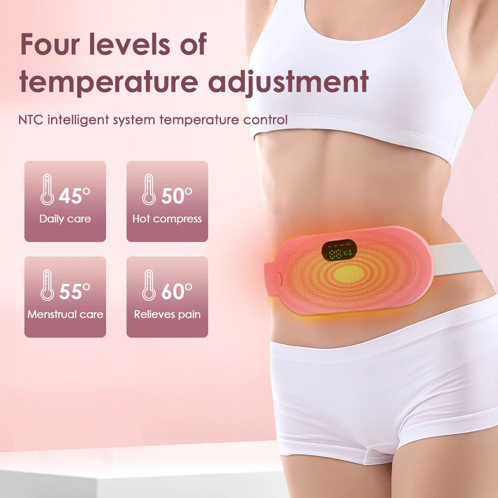 Menstrual Heating Pad Rechargeable Heat Relief Belt