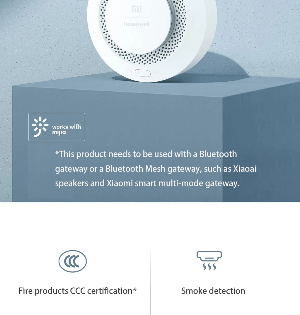 Smart Smoke Detector Xiaomi Fire Alarm Sensor