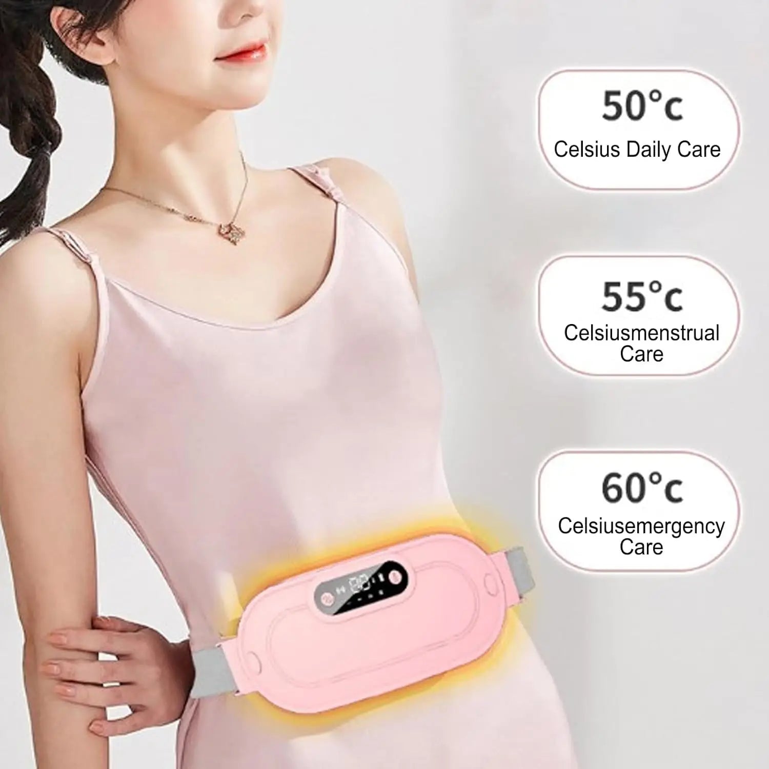 Menstrual Heating Pad 5000mAh Cordless Heat Belt