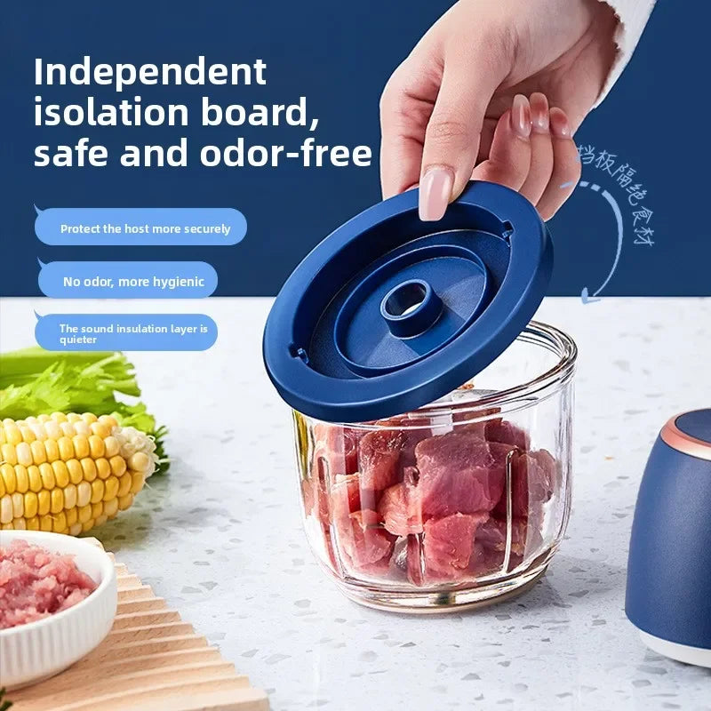 Electric Food Chopper 350ML USB Meat Grinder