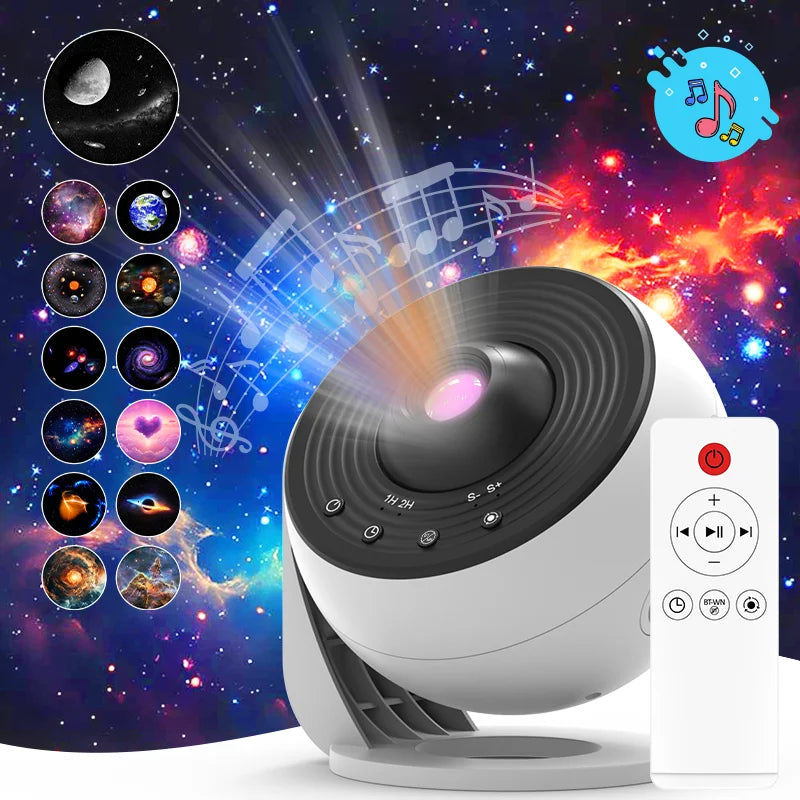 Galaxy Projector Light Star Projector Night Lamp
