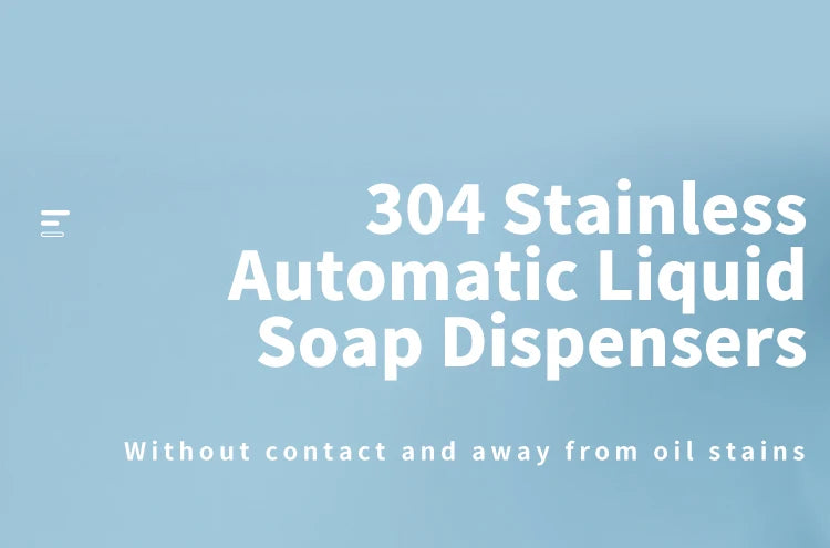 Automatic Soap Dispenser Smart Sensor Stainless Steel