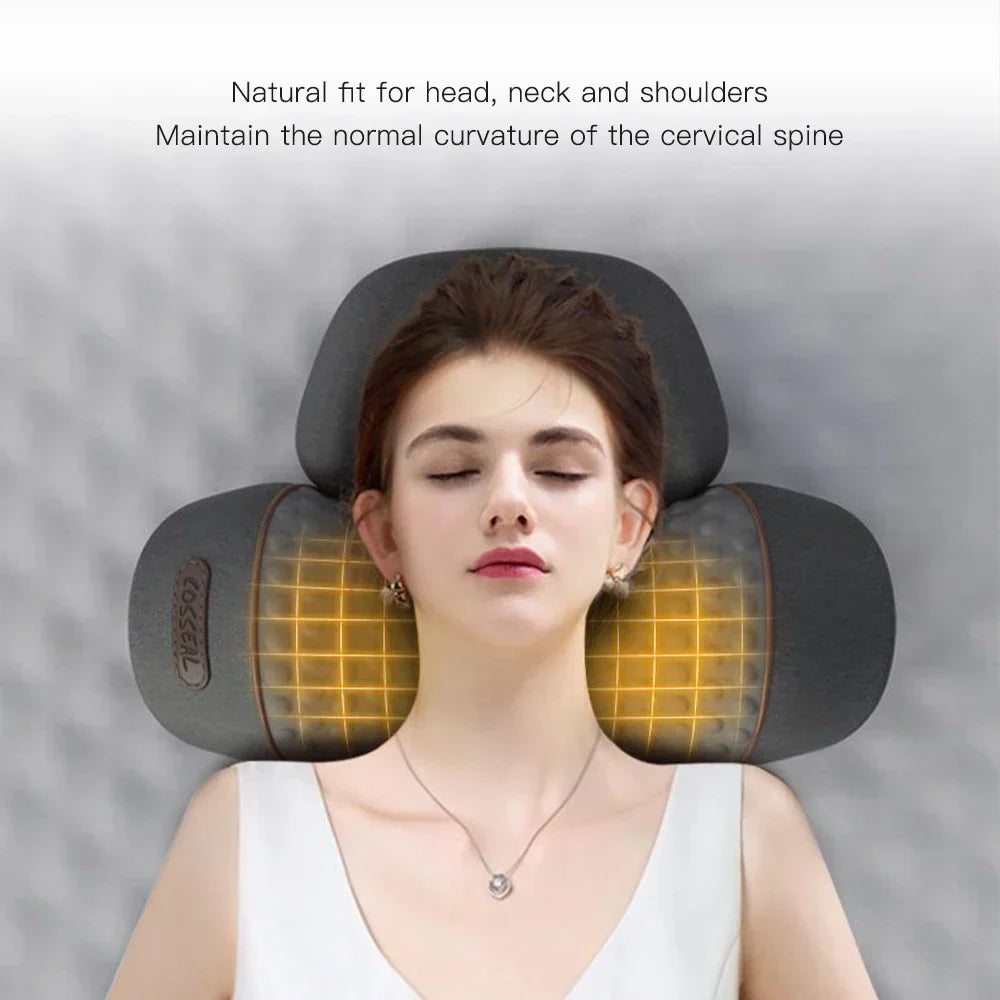 Neck Massager Pillow Electric Heating Support