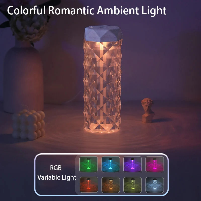 Air Humidifier 400ML Aroma Diffuser RGB Light