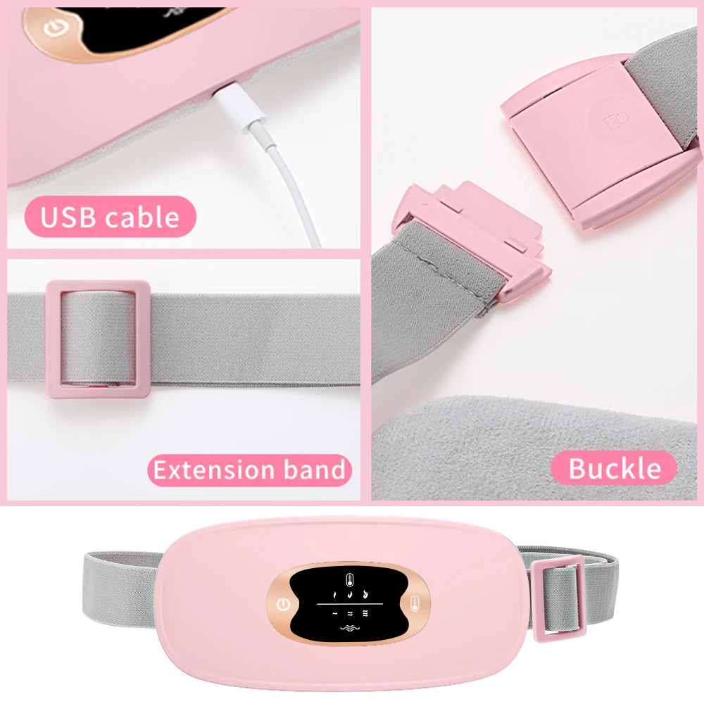 Menstrual Heating Pad Rechargeable Heat Relief Belt