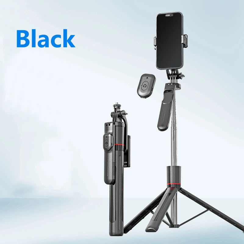 Selfie Stick Tripod 1.7M Bluetooth Remote Fill Light