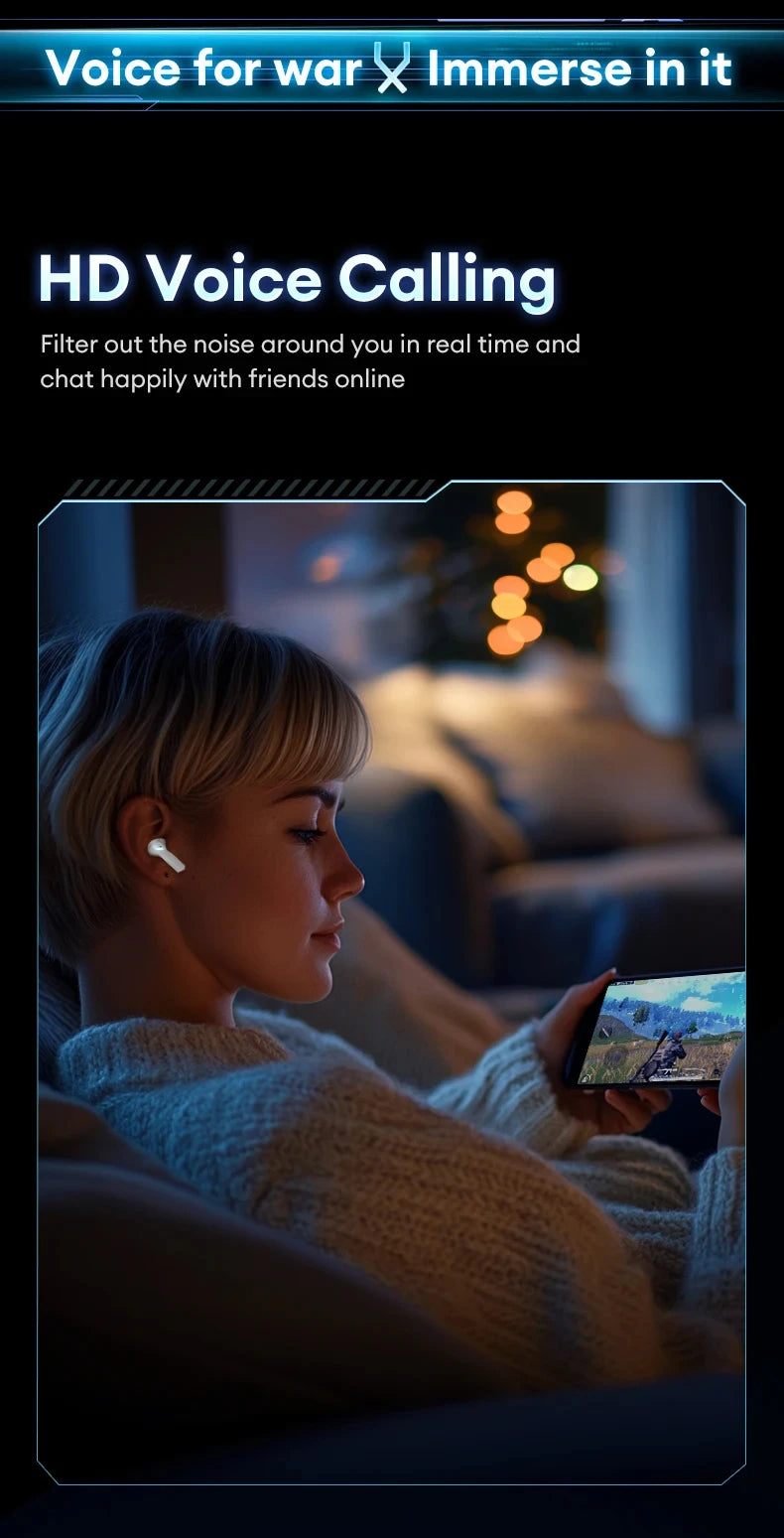 Wireless Bluetooth Earbuds XT53 Gaming Headset