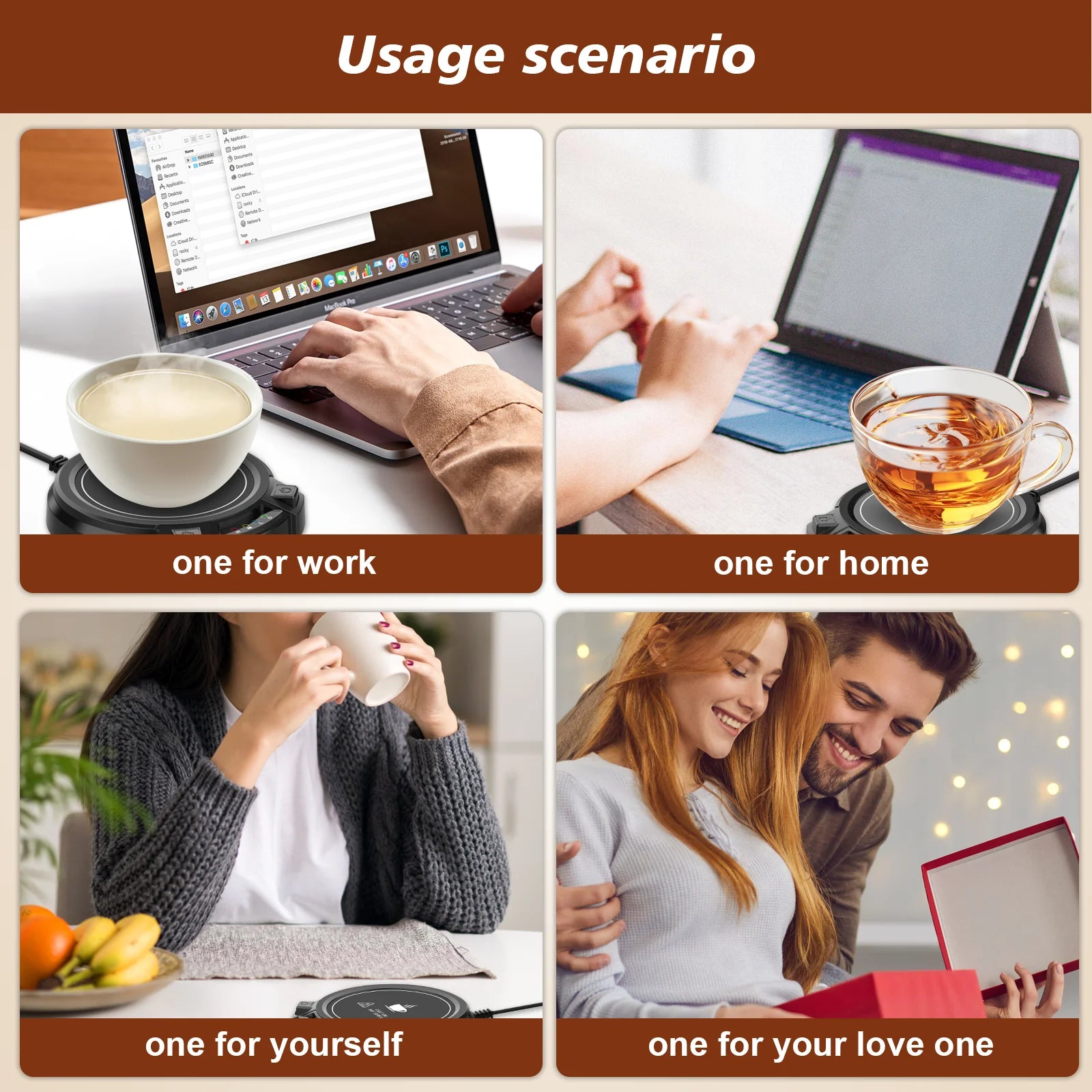 Coffee Mug Warmer Electric Cup Heater Coaster