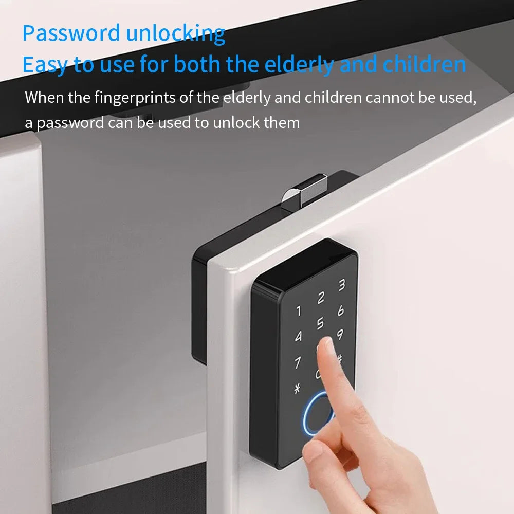 Smart Fingerprint Cabinet Lock Keyless Door Lock