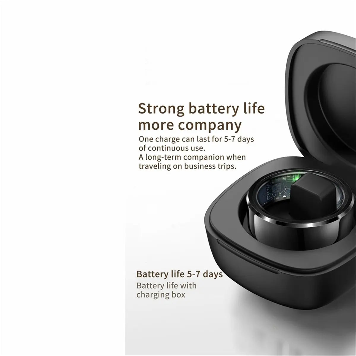 Smart Ring R6 Health Monitoring Waterproof Fitness