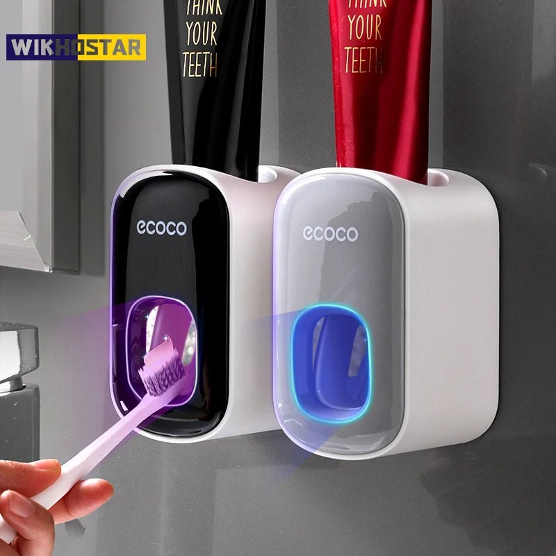 Automatic Toothpaste Dispenser Wall Mounted Holder