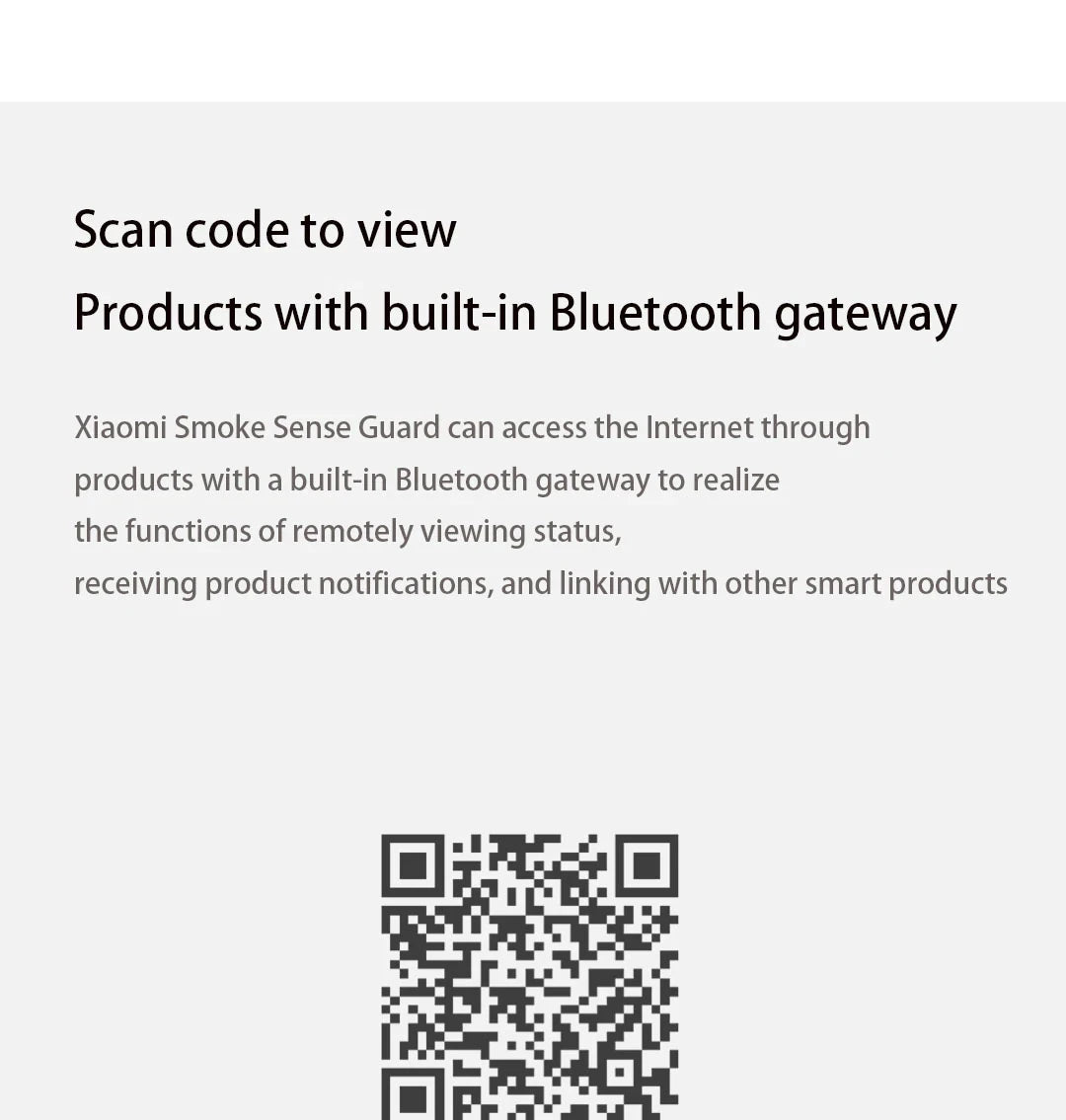Smart Smoke Detector Xiaomi Fire Alarm Sensor