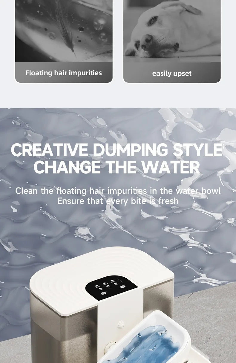 Smart Pet Water Dispenser 4.5L Automatic Fountain