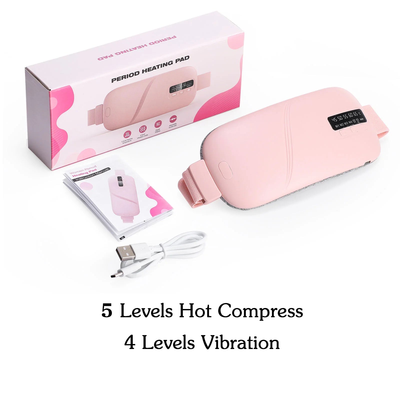 Menstrual Heating Pad Rechargeable Heat Relief Belt