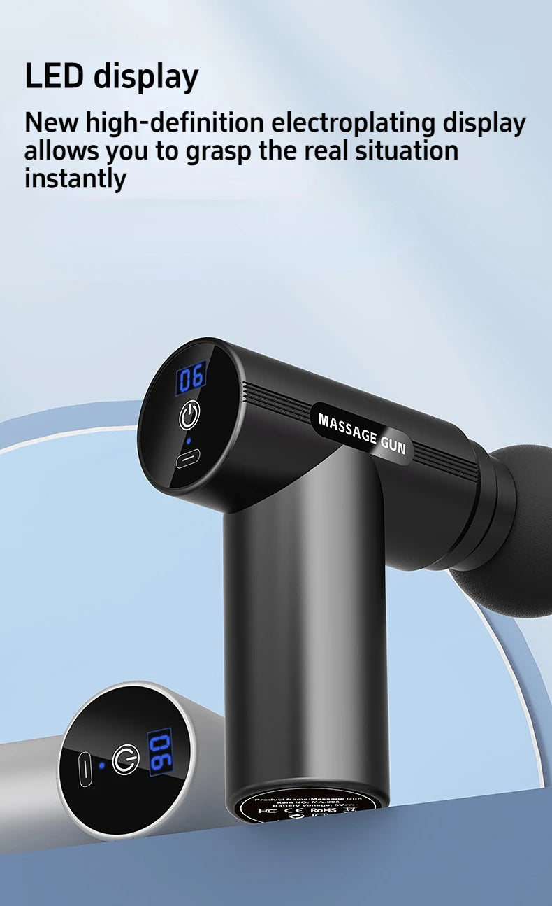 Mini Massage Gun USB Deep Tissue Muscle Relaxer